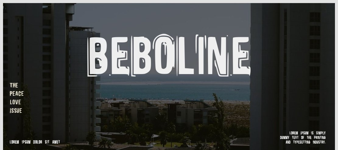 Beboline Font