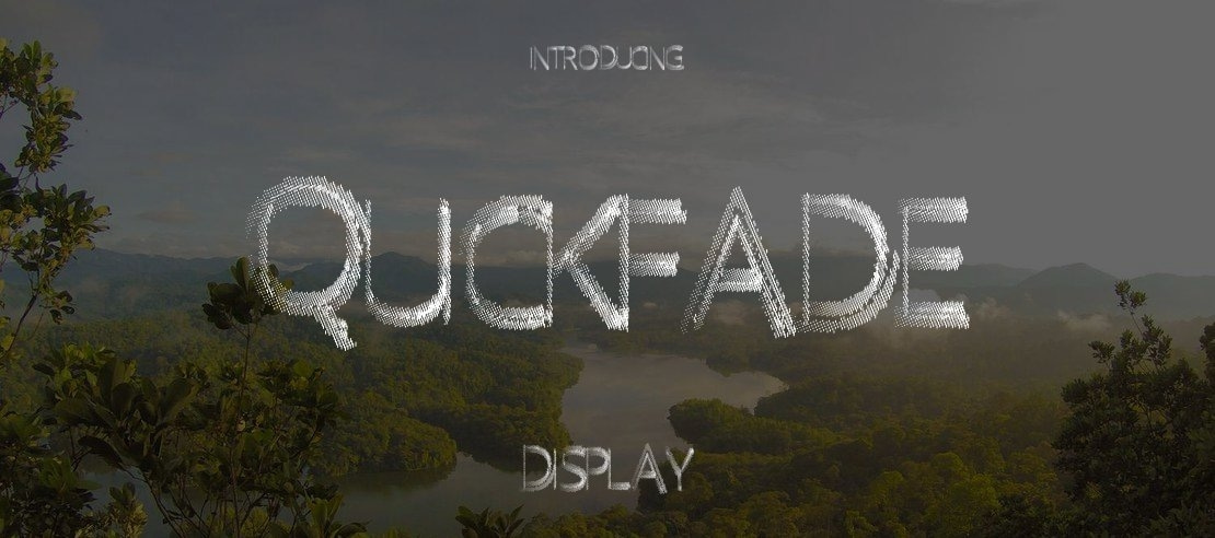 QuickFade Font