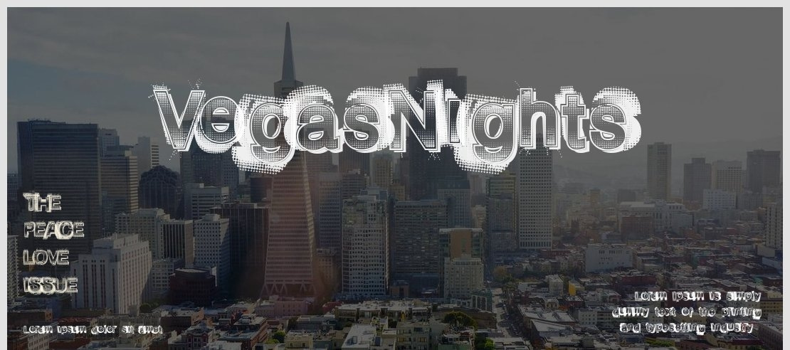 VegasNights Font