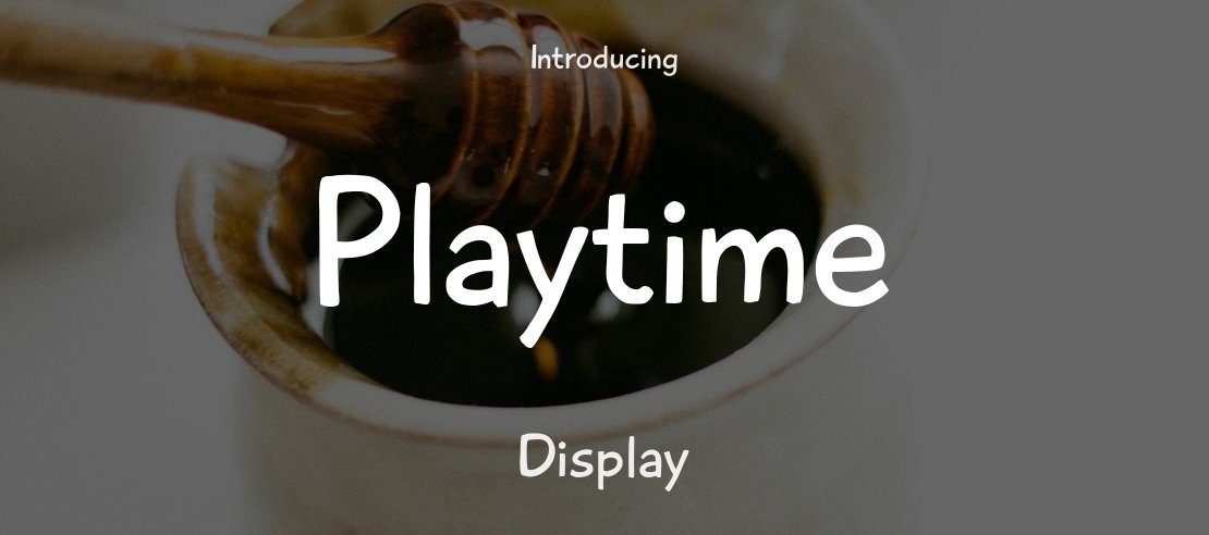 Playtime Font