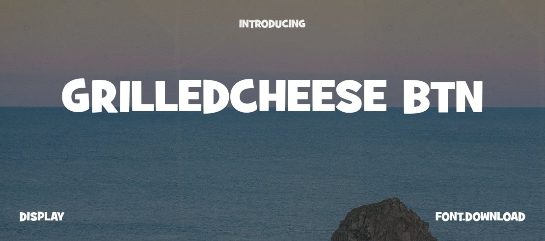 GrilledCheese BTN Font