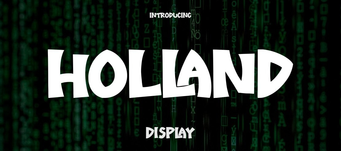 Holland Font