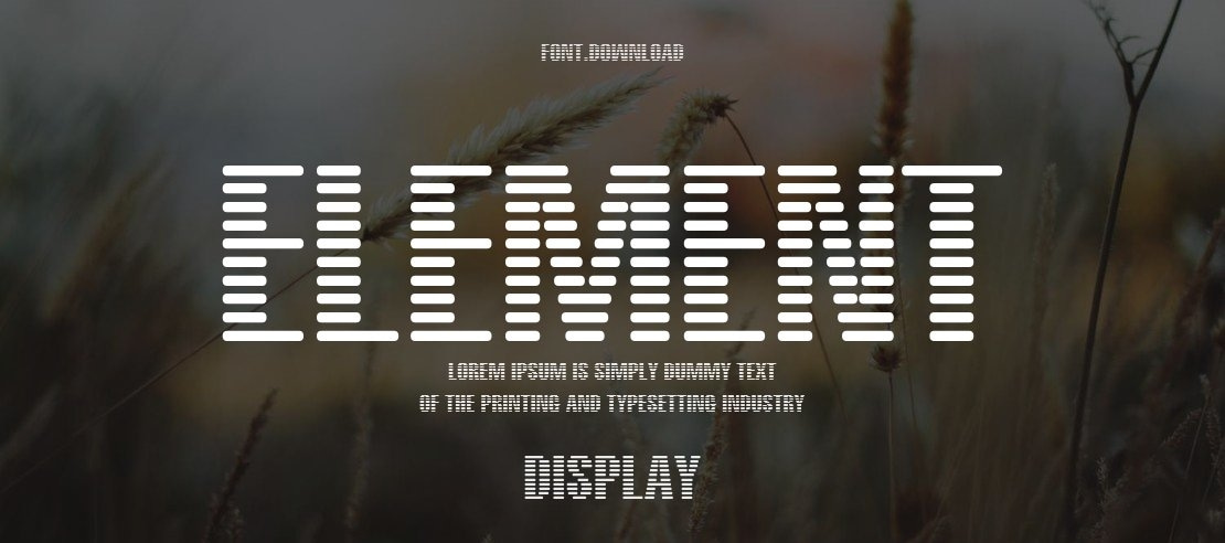 Element Font