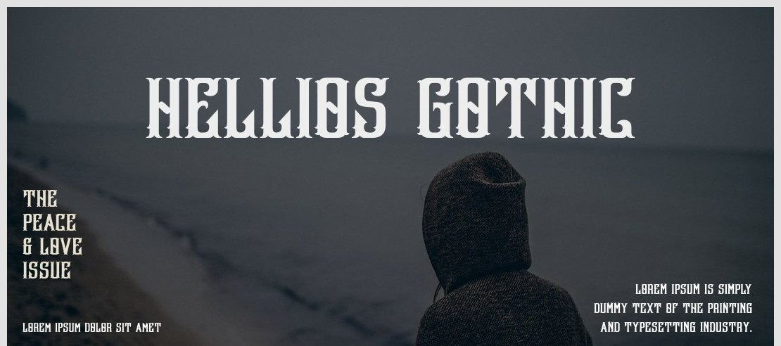 Hellios Gothic Font