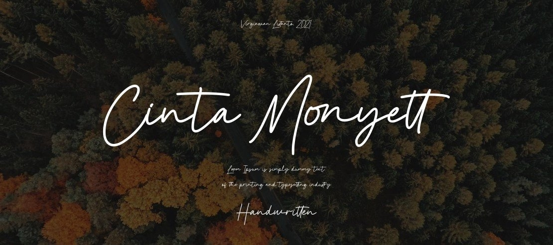 Cinta Monyett Font