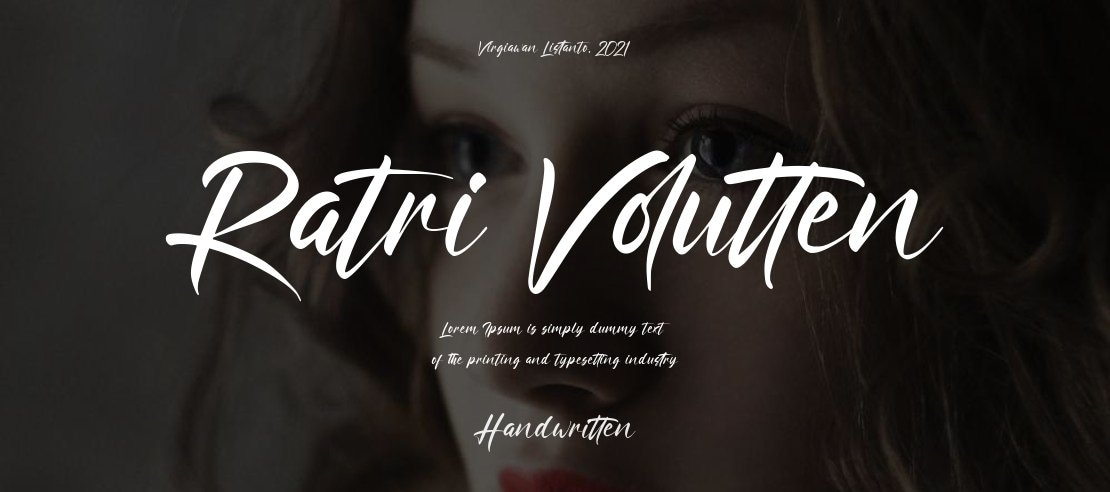 Ratri Volutten Font