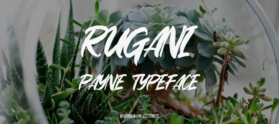 Rugani Payne Font