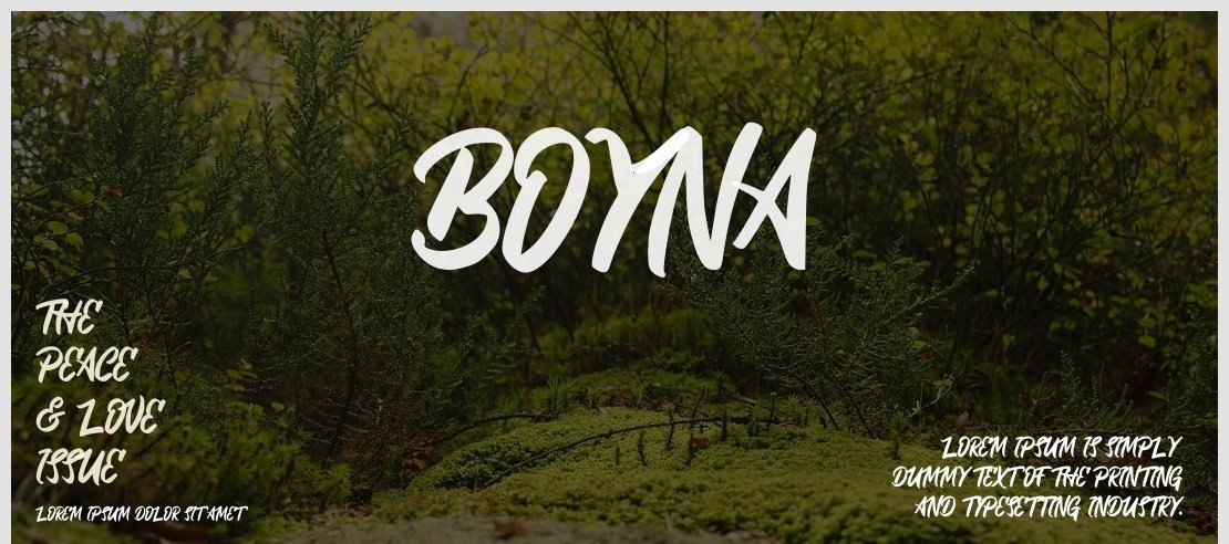 Boyna Font