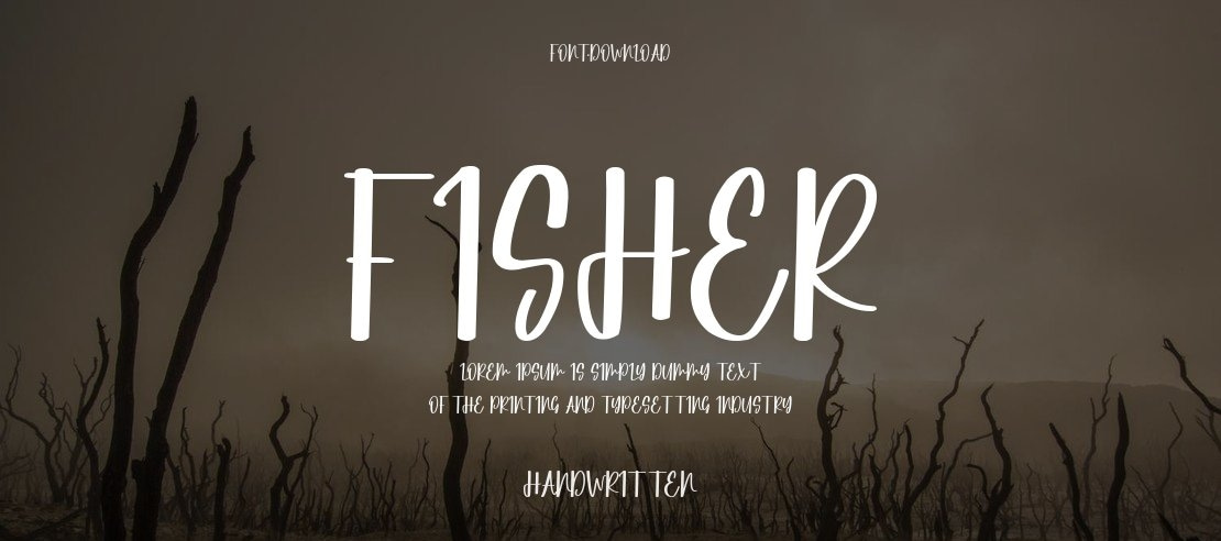Fisher Font Family