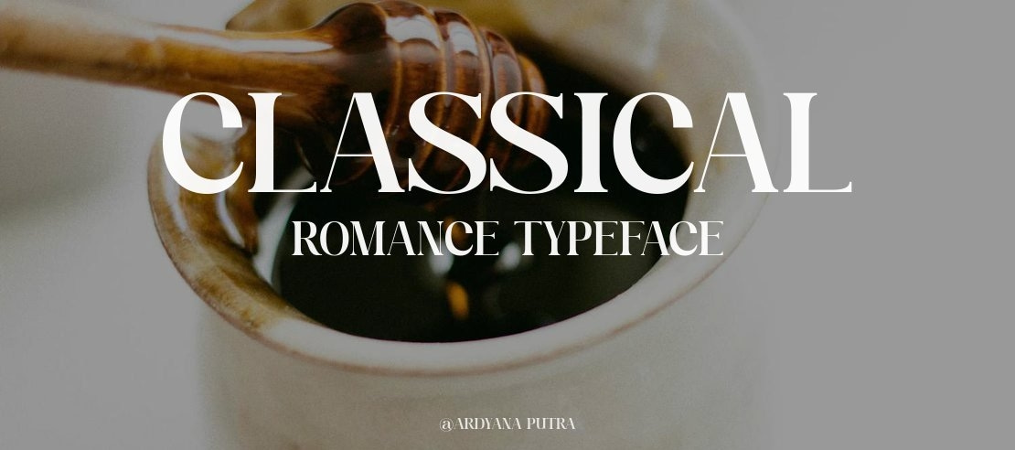 Classical Romance Font