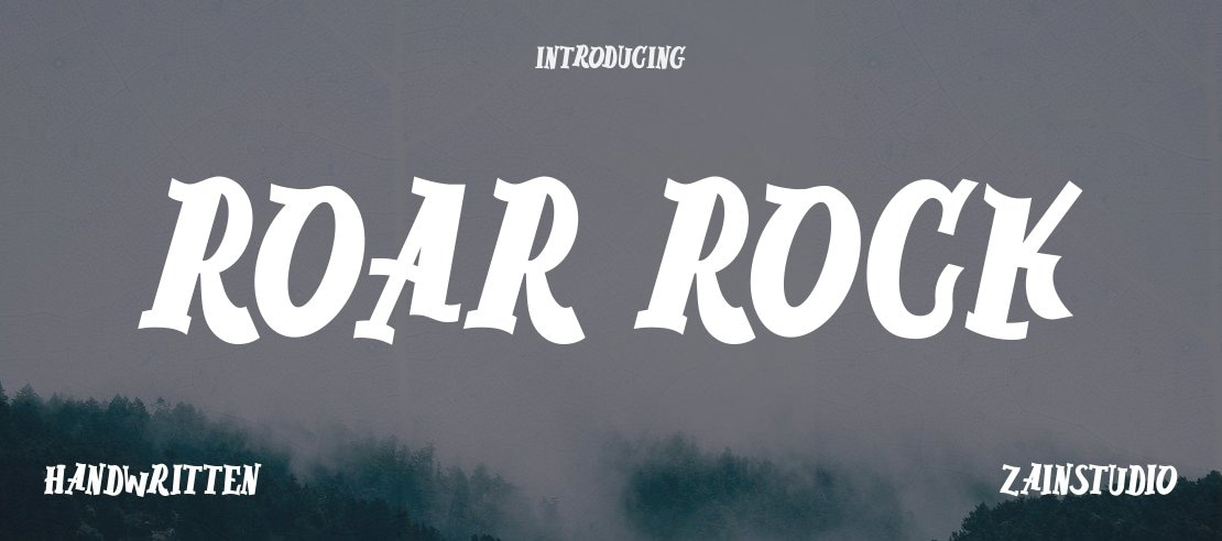 ROAR ROCK Font