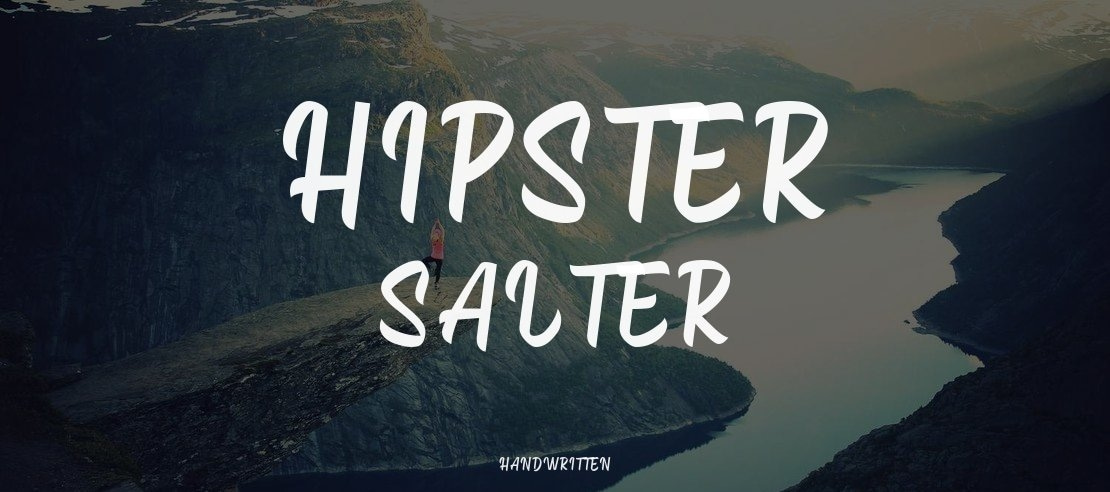 Hipster Salter Font