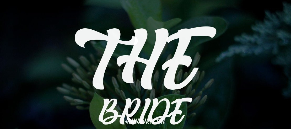 The Bride Font