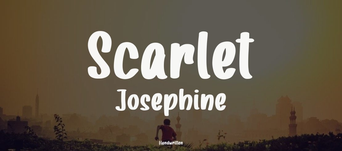 Scarlet Josephine Font