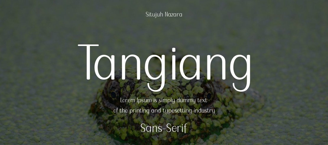 Tangiang Font