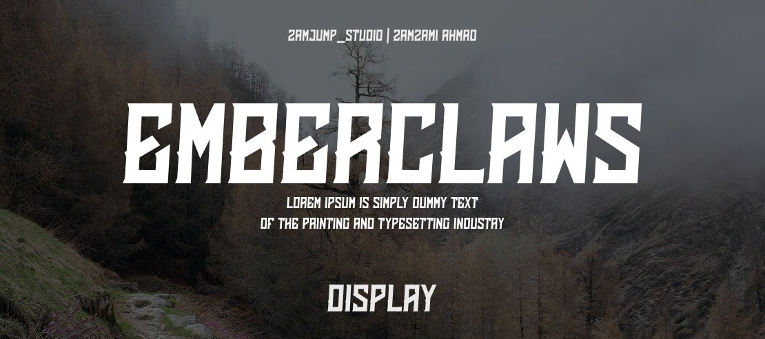 Emberclaws Font