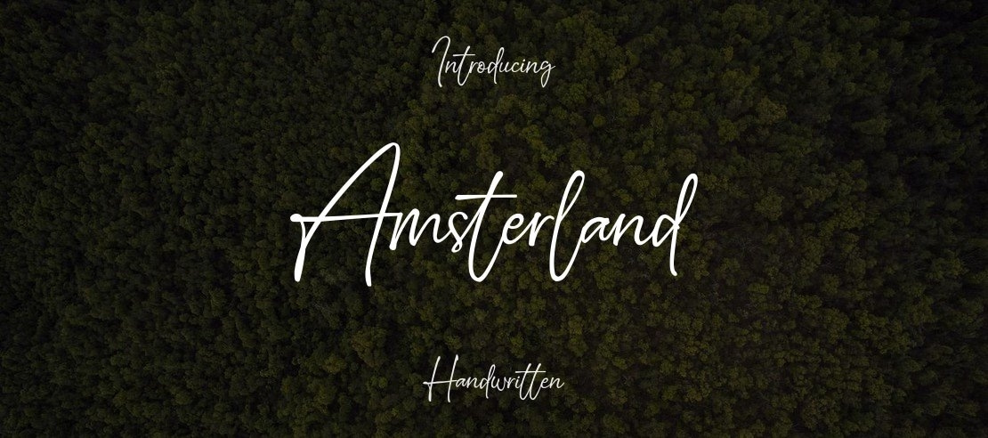 Amsterland Font