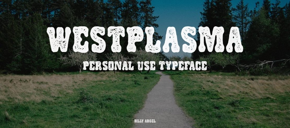 WESTPLASMA PERSONAL USE Font