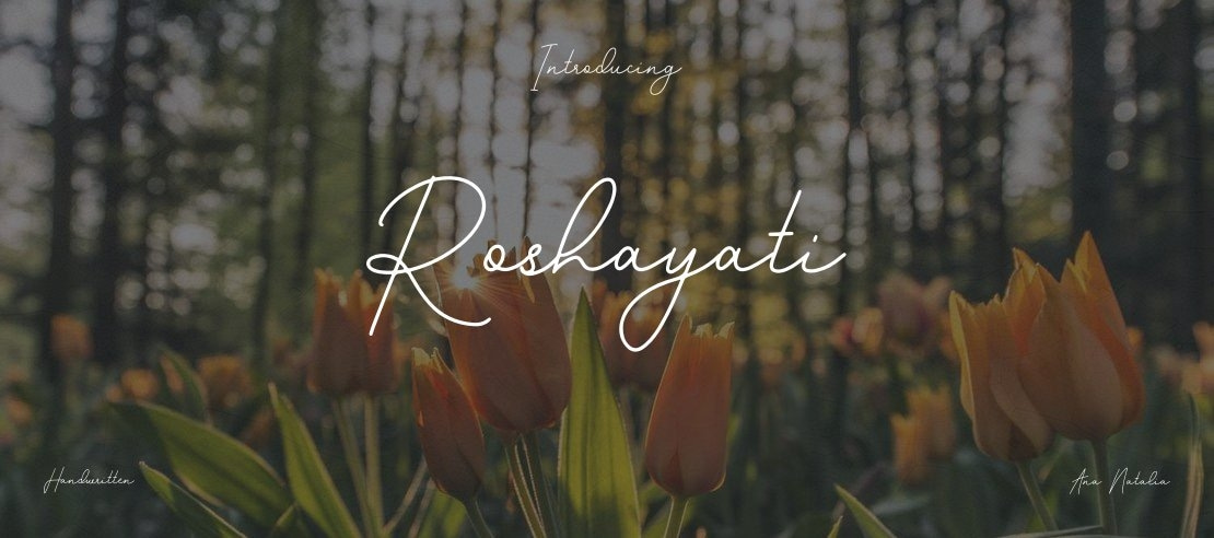 Roshayati Font
