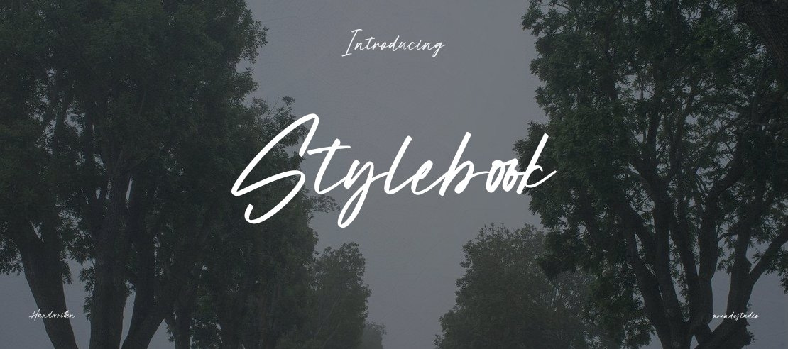 Stylebook Font