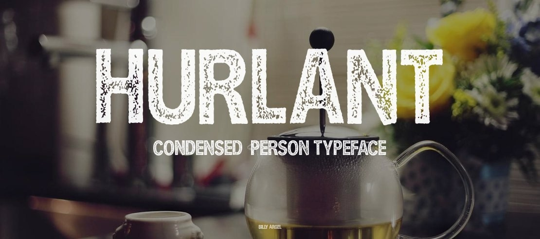 HURLANT CONDENSED  PERSON Font Family