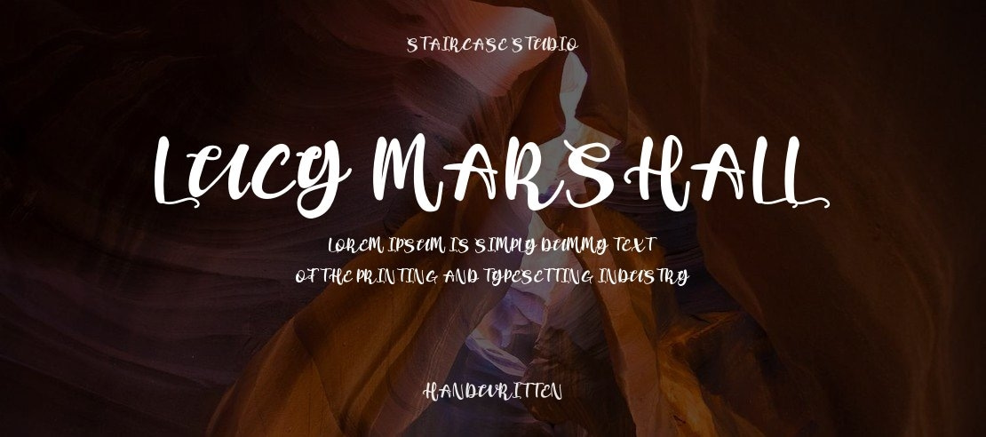 Lucy Marshall Font