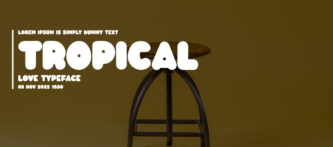 Tropical Love Font