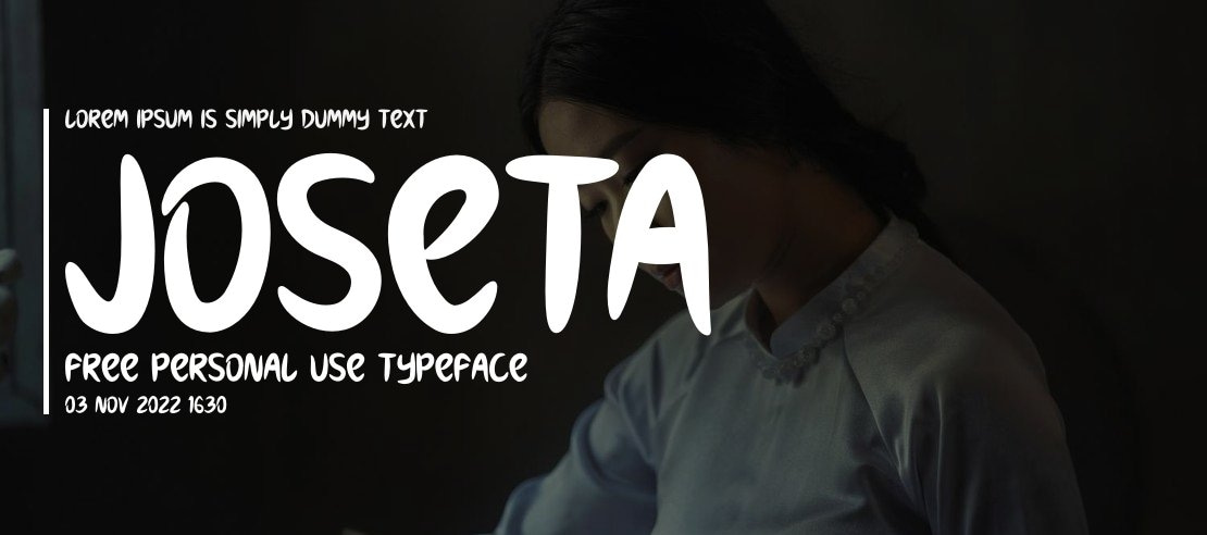 Joseta Free Personal Use Font