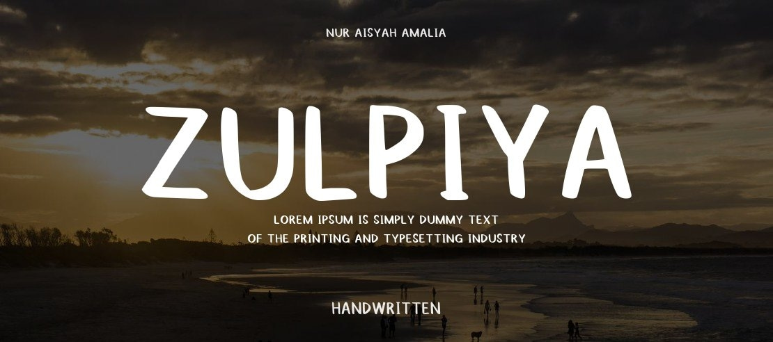 Zulpiya Font