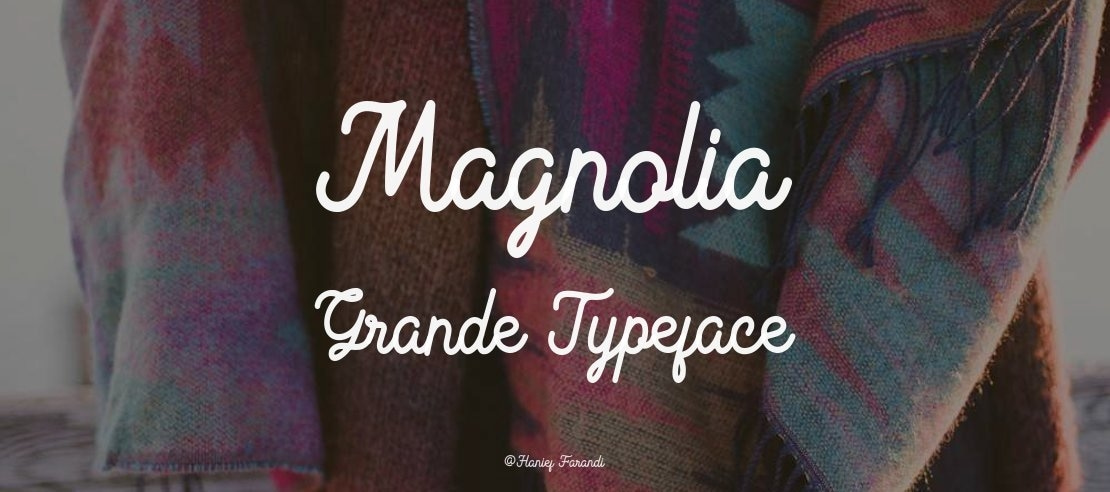 Magnolia Grande Font