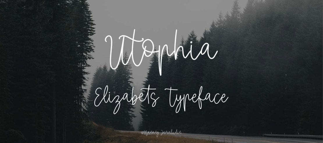 Utophia Elizabets Font
