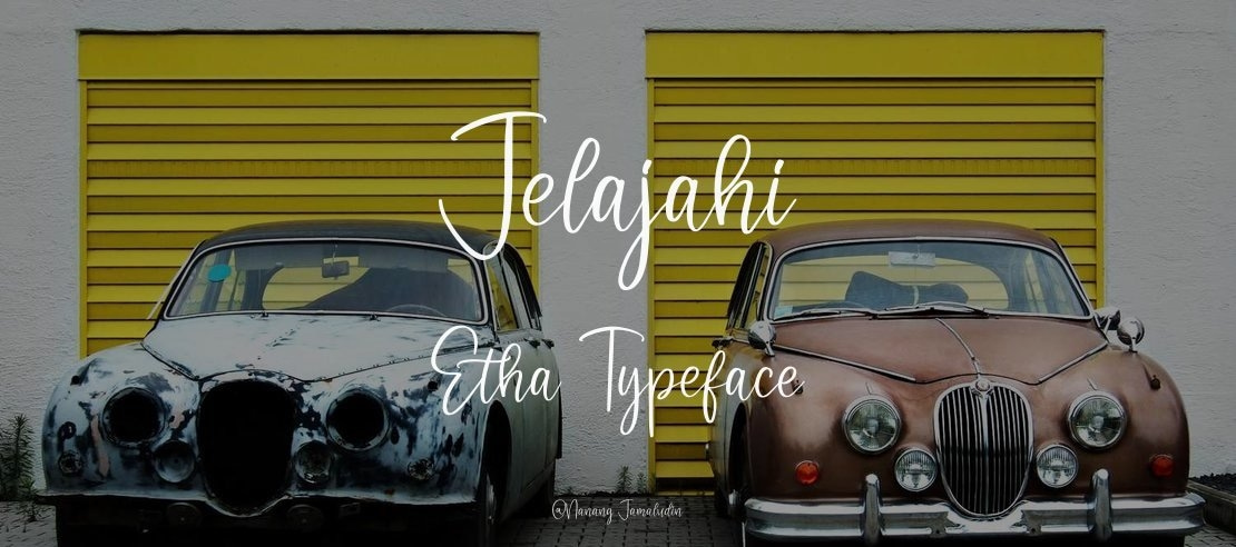 Jelajahi Etha Font