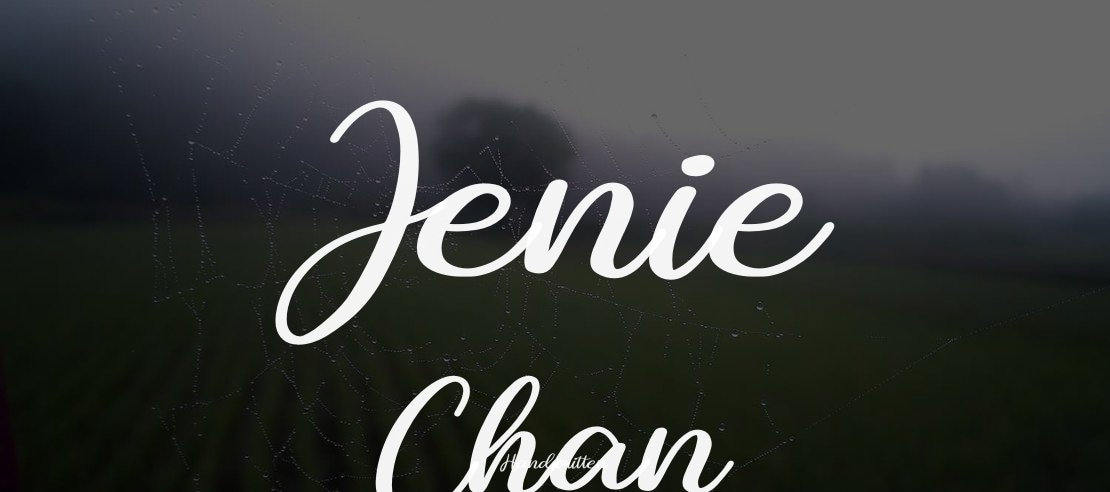 Jenie Chan Font