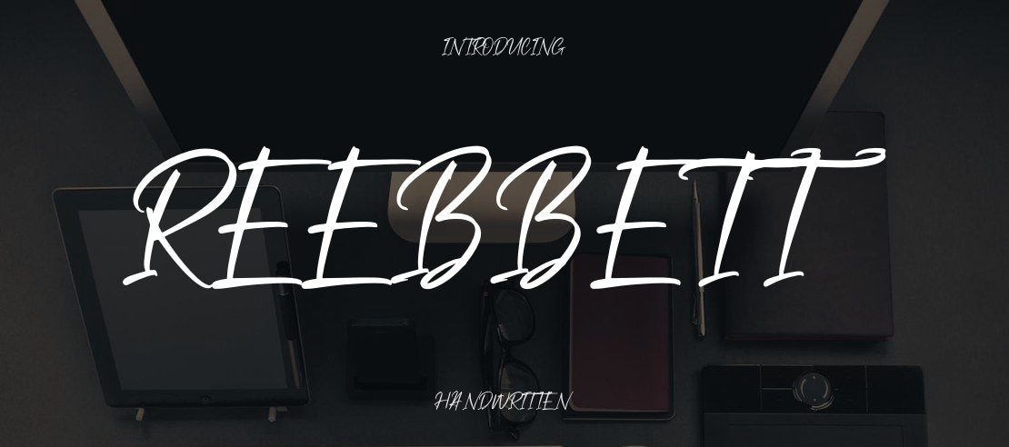 Reebbett Font