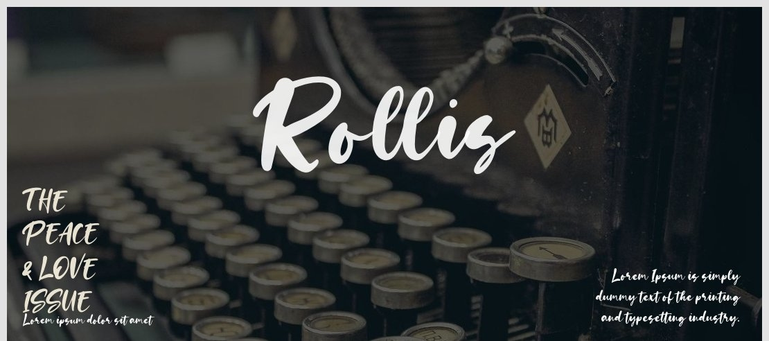 Rollis Font