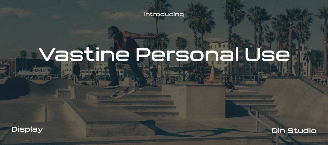 Vastine Personal Use Font