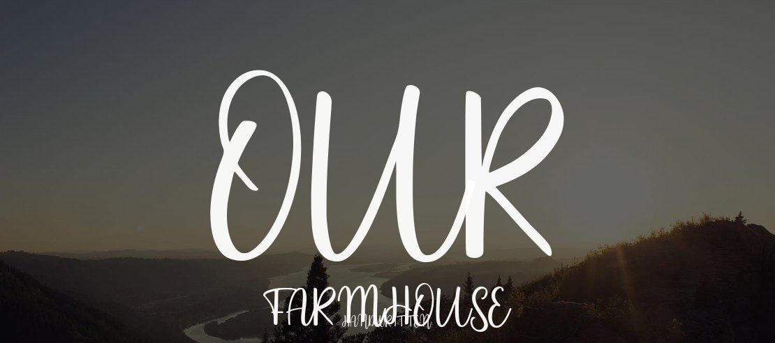 Our Farmhouse Font