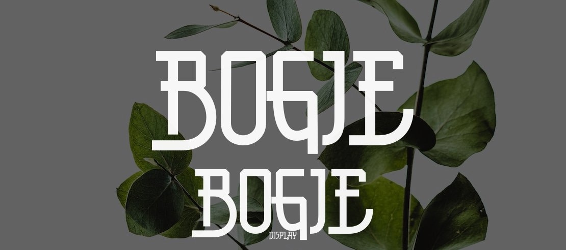 Bogie Bogie Font