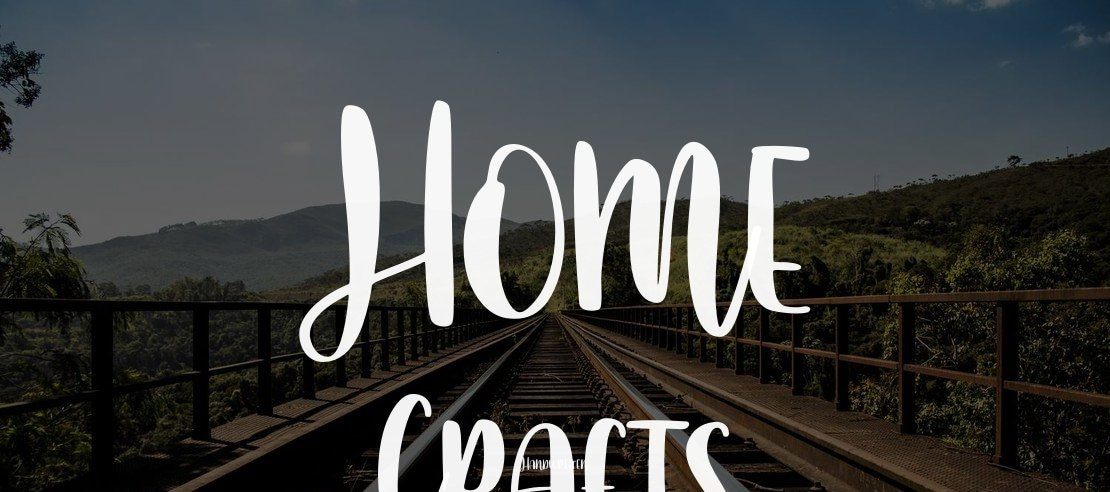 Home Crafts Font