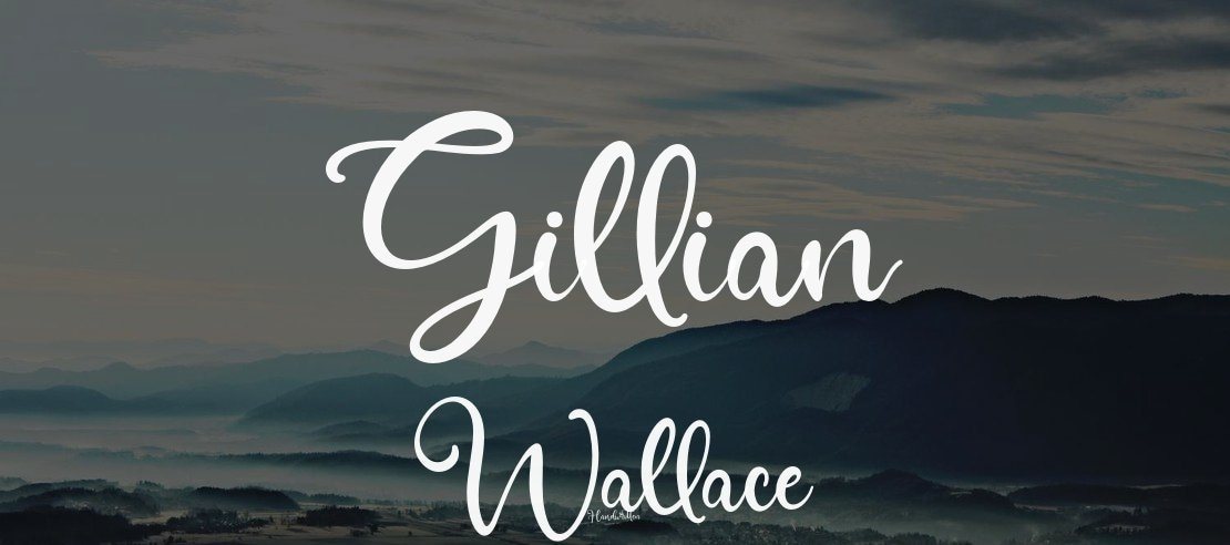 Gillian Wallace Font