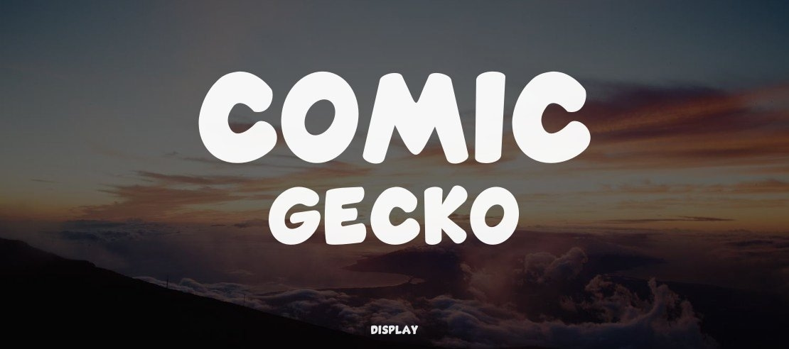 Comic Gecko Font