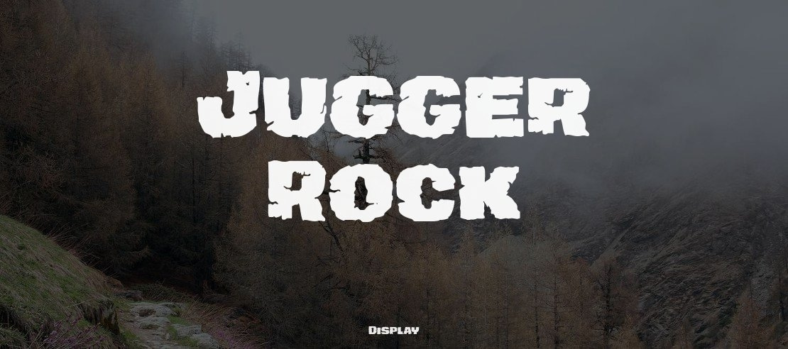 Jugger Rock Font Family