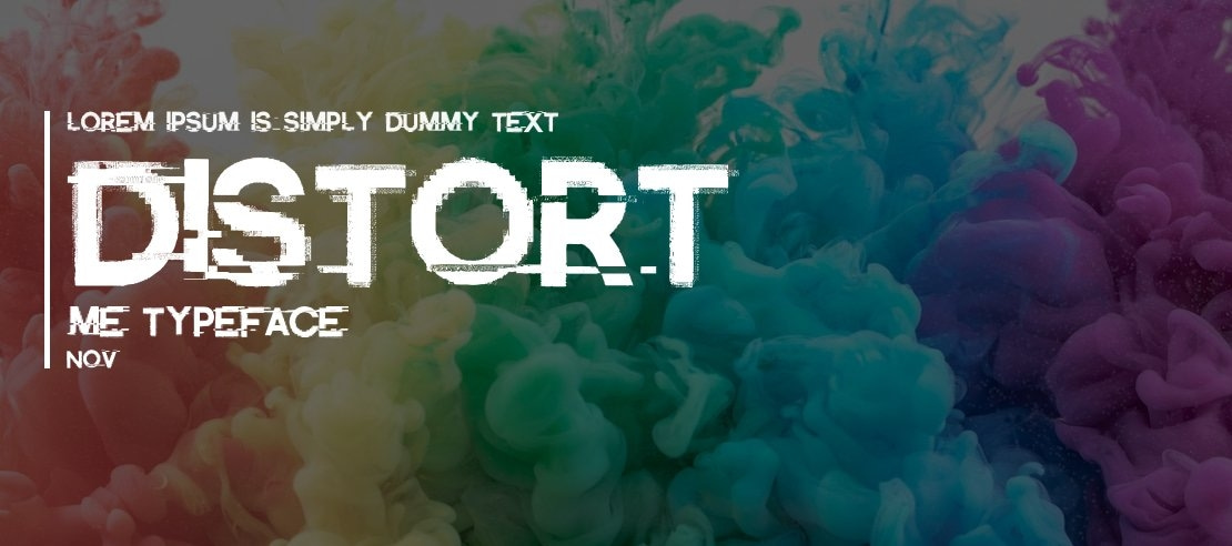 Distort Me Font