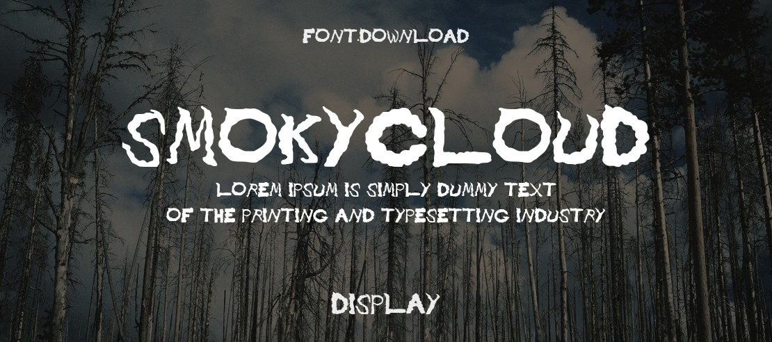 smokycloud Font