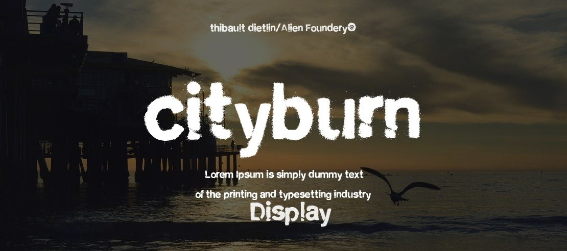 cityburn Font