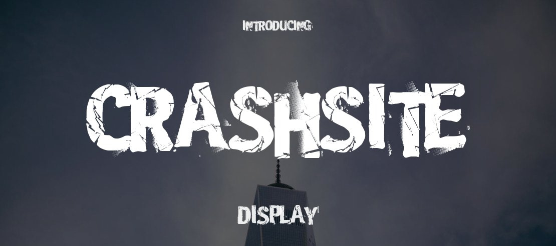 CrashSite Font