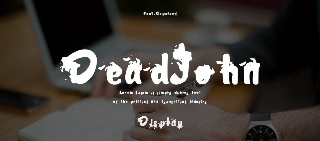 DeadJohn Font