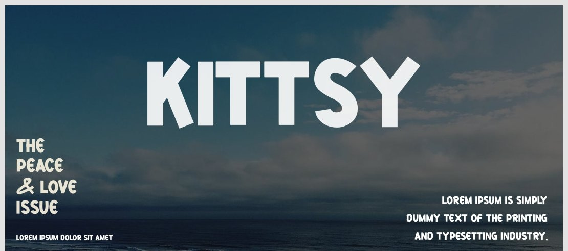 kittsy Font Family
