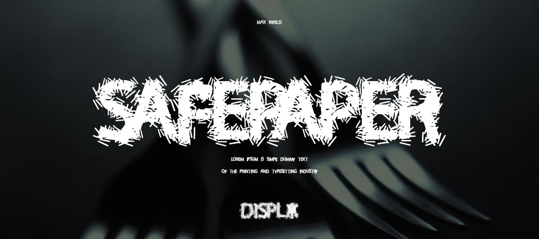 SafePaper Font