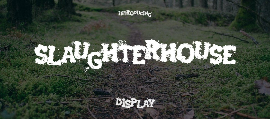 Slaughterhouse Font